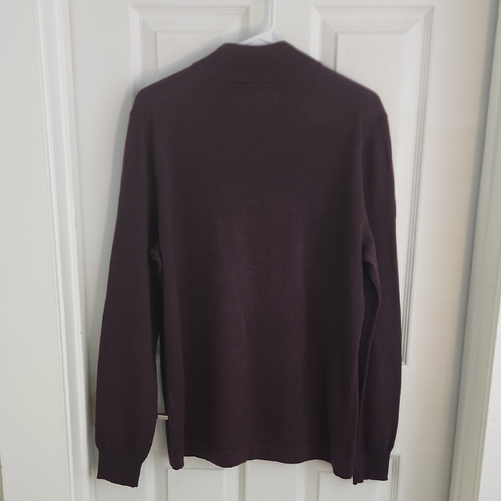 Joseph Abboud 100% Extra Fine Merino Wool Sweater - Picture 7 of 9
